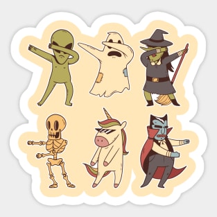 Cool Halloween Character Sticker